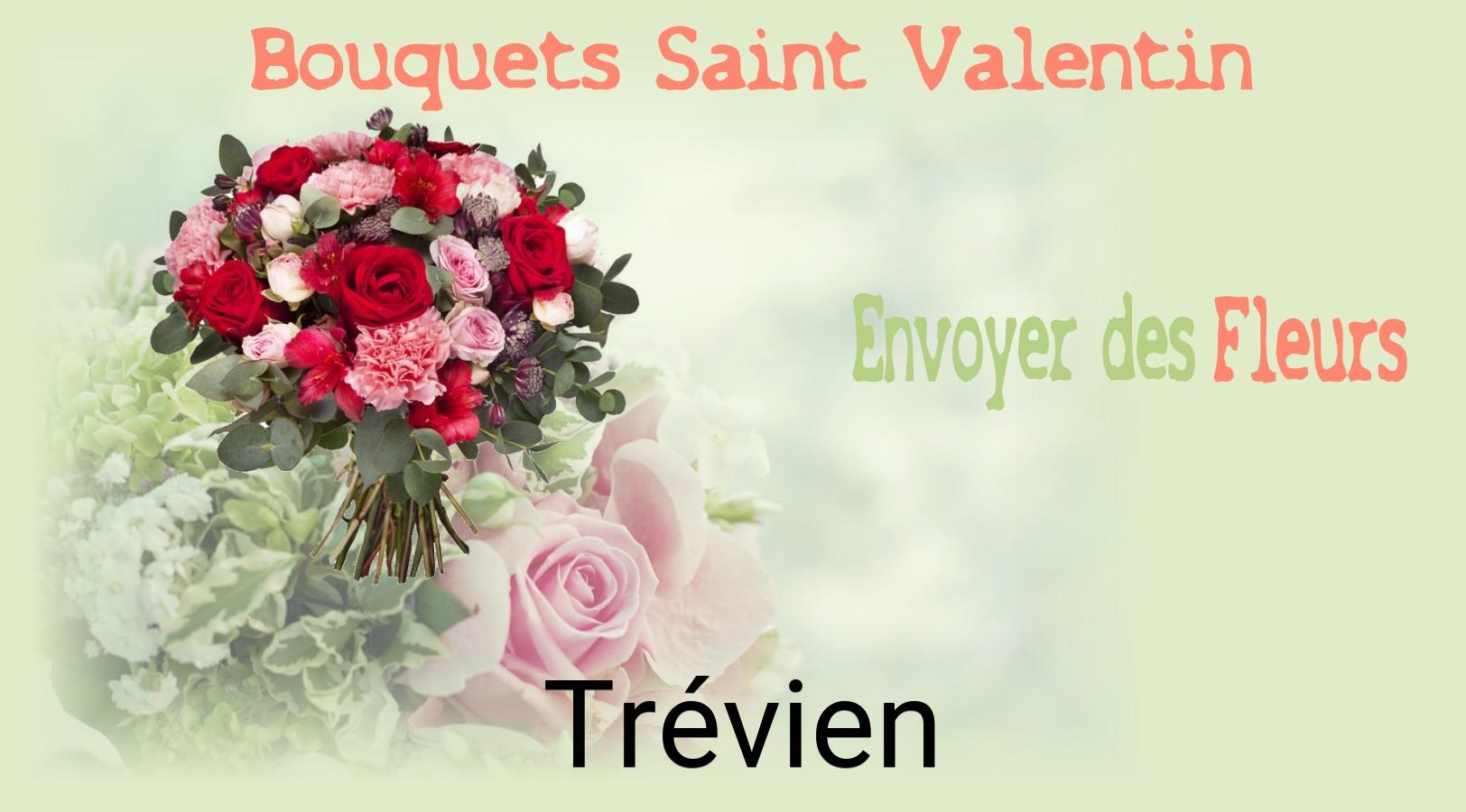 Roses de Saint-Valentin livrées à Trévien